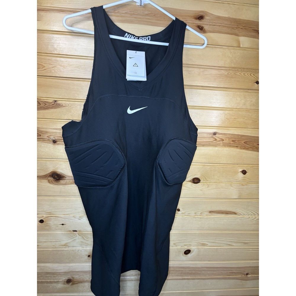 Nike Pro Hyperstrong Padded Basketball Compression Tank 746882-010 Size XXL‎
